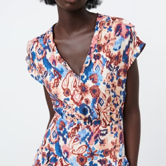 Fun & Flirty NWT ZARA Dress Size Medium M - Picture 14 of 16